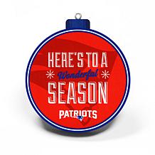 Officially Licensed NFL 3D StadiumView Ornament 2-pack - New England