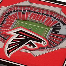 Officially Licensed NFL 3D StadiumViews Coaster Set - Atlanta Falcons