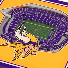 Officially Licensed NFL 3D StadiumViews Coaster Set-Minnesota Vikings