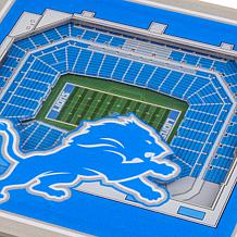 Officially Licensed NFL 3D StadiumViews Coasters - Detroit Lions