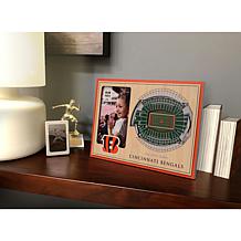 Officially Licensed NFL 3D StadiumViews Frame - Cincinnati Bengals