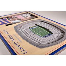 Officially Licensed NFL 3D StadiumViews Frame - New York Giants