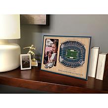 Officially Licensed NFL 3D StadiumViews Frame - Philadelphia Eagles