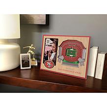 Officially Licensed NFL 3D StadiumViews Frame - San Francisco 49ers