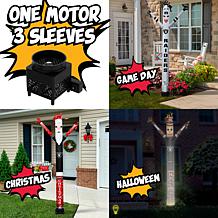 Officially Licensed NFL 3pk Sporticulture Inflatable Crazy Sports Fan