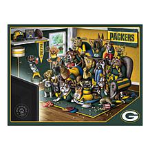 Officially Licensed NFL 500-piece Puzzle - A Real Nailbiter - Packer