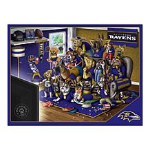 Officially Licensed NFL 500-piece Puzzle - A Real Nailbiter - Ravens