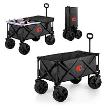 Officially Licensed NFL All-Terrain Portable Wagon - Cleveland Browns