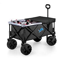 Officially Licensed NFL All-Terrain Portable Wagon - Detroit Lions