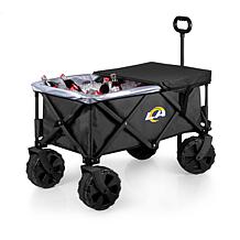 Officially Licensed NFL All-Terrain Portable Wagon - Los Angeles Rams