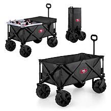 Officially Licensed NFL All-Terrain Portable Wagon-San Francisco 49ers
