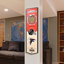 Officially Licensed NFL Atlanta Falcons 3D Stadium Banner