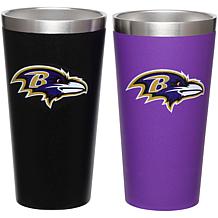 NFL Baltimore Ravens Touchdown 24oz Tumbler with lid,Booksamillion