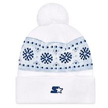 Officially Licensed NFL by Carl Banks Holiday Sweater Light-up Beanie
