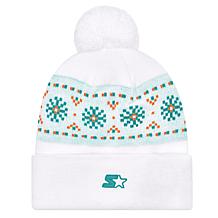 Officially Licensed NFL by Carl Banks Holiday Sweater Light-up Beanie