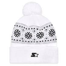 Officially Licensed NFL by Carl Banks Holiday Sweater Light-up Beanie