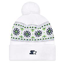 Officially Licensed NFL by Carl Banks Holiday Sweater Light-up Beanie
