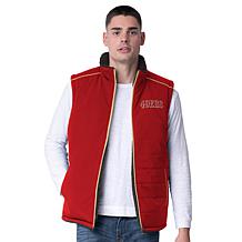 Officially Licensed NFL by Carl Banks Reversible Vest with Pockets