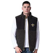 Officially Licensed NFL by Carl Banks Reversible Vest with Pockets