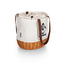 Officially Licensed NFL Canvas and Willow Basket Tote - Mickey Cowboys