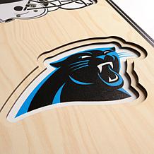 Officially Licensed NFL Carolina Panthers 3D Stadium Banner