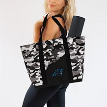 Officially Licensed NFL Carolina Panthers Super-Duty Camo Tote
