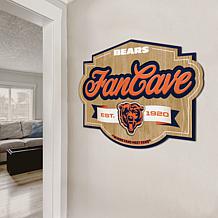 Officially Licensed NFL Chicago Bears Fan Cave Sign