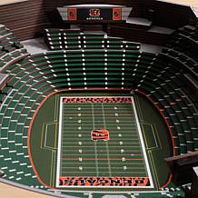 Officially Licensed NFL Cincinnati Bengals StadiumView 3D Wall Art
