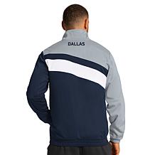 Officially Licensed NFL Cowboys Men's Full-Zip Track Jacket