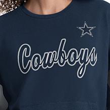 Officially Licensed NFL Dallas Cowboys Starter Women's Crewneck Swe...