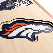 Officially Licensed NFL Denver Broncos 3D Stadium Banner