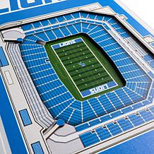 Officially Licensed NFL Detroit Lions 3D Stadium Banner