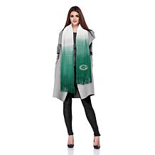 Officially Licensed NFL Dip Dye Scarf - Green Bay Packers