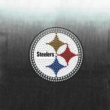 Officially Licensed NFL Dip Dye Scarf - Pittsburgh Steelers