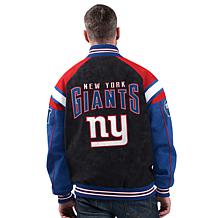 Officially Licensed NFL Faux Suede Jacket by Glll Sports