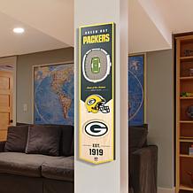 Officially Licensed NFL Green Bay Packers 3D Stadium Banner