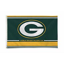 Officially Licensed NFL Green Bay Packers Personalized Banner Flag