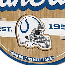 Officially Licensed NFL Indianapolis Colts Fan Cave Sign