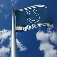 Officially Licensed NFL Indianapolis Colts Personalized Banner Flag