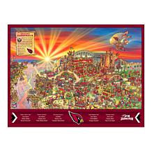 Officially-Licensed NFL Joe Journeyman Puzzle - Arizona Cardinals