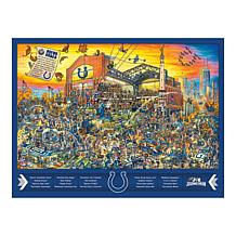 Officially-Licensed NFL Joe Journeyman Puzzle - Indianapolis Colts