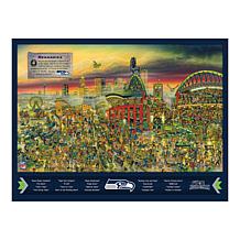 Officially-Licensed NFL Joe Journeyman Puzzle - Seattle Seahawks