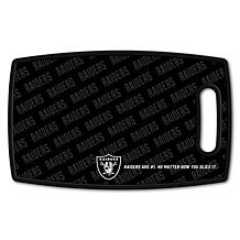Officially Licensed NFL Las Vegas Raiders Logo Series Cutting Board