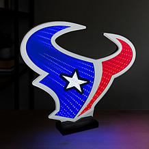 Officially Licensed NFL LED Logo Infinity Light