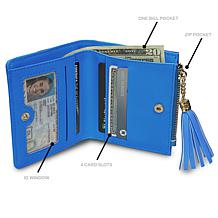 Officially Licensed NFL Los Angeles Chargers Mini Organizer Wallet