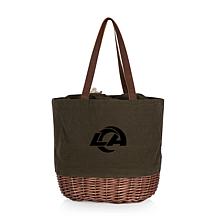 Officially Licensed NFL Los Angeles Rams Basket Tote Bag