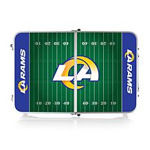 Officially Licensed NFL Los Angeles Rams Mini Portable Table