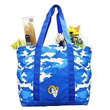 Officially Licensed NFL Los Angeles Rams Super-Duty Camo Tote