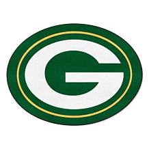 Officially Licensed NFL Green Bay Packers 27 Round Rug w/Vintage Logo