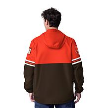 Officially Licensed NFL Men's Batter Up Hooded Pullover Jacket by Glll